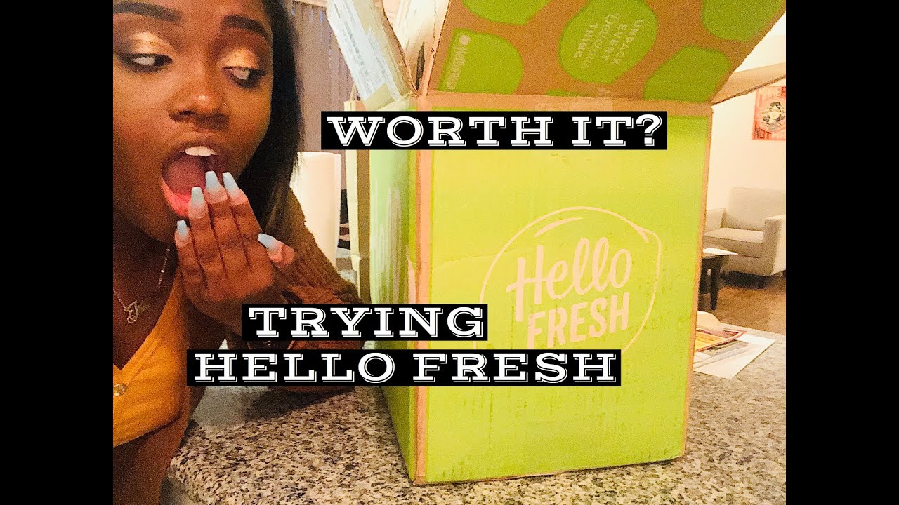 TRYING 'HELLO FRESH' FOR A WEEK | IS IT WORTH IT?