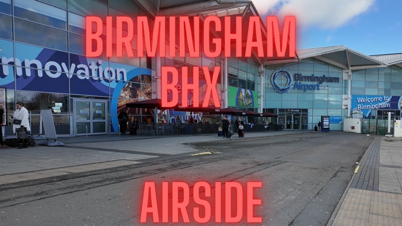Birmingham Airport BHX: Behind the Scenes Airside, Takeoff & Landing to Jersey JER | March 2024
