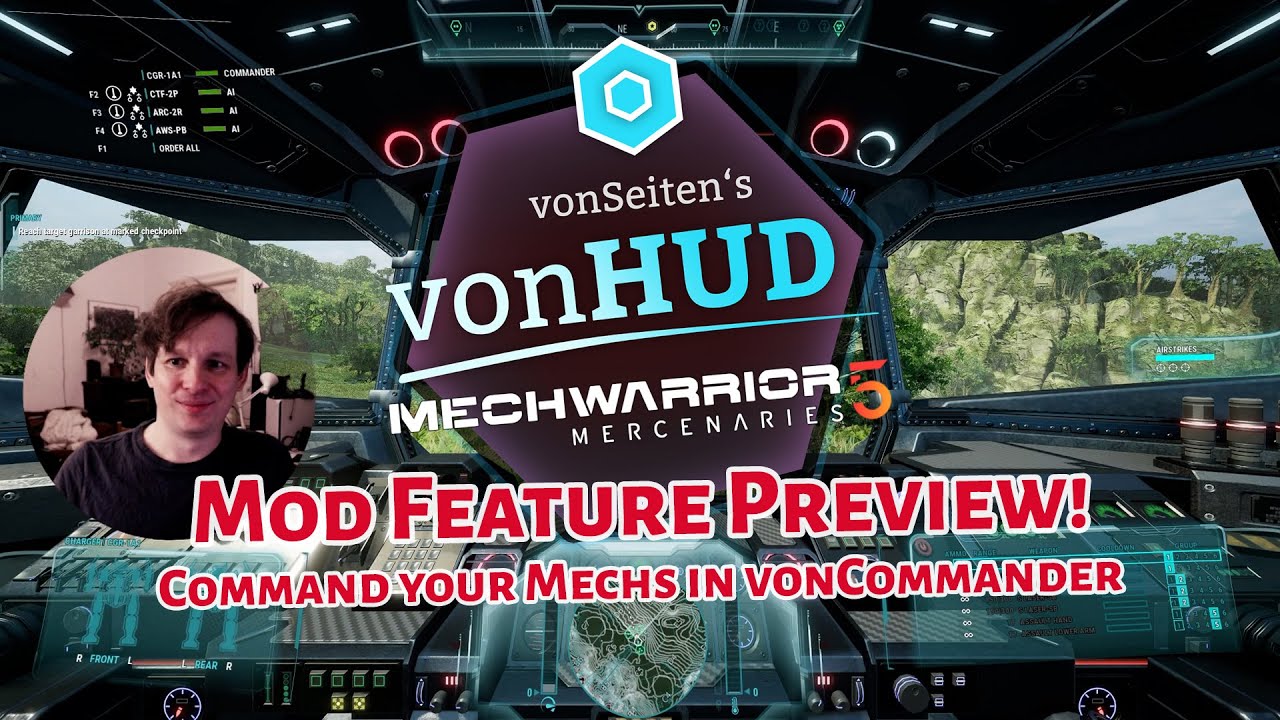 Big Extension for the vonHUD Mechwarrior 5 Mod - see the new 