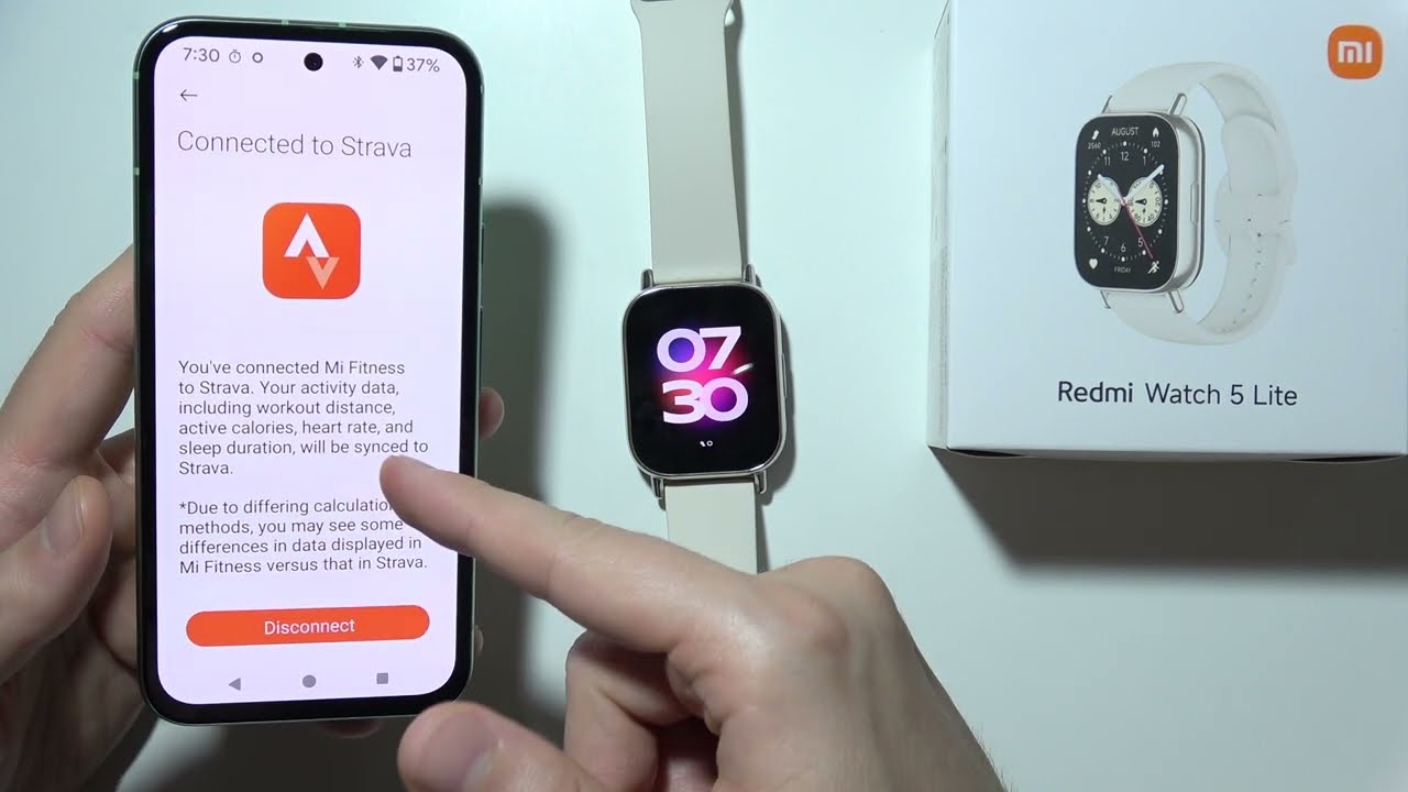 Redmi Watch 5 Lite: как подключиться к приложению Strava