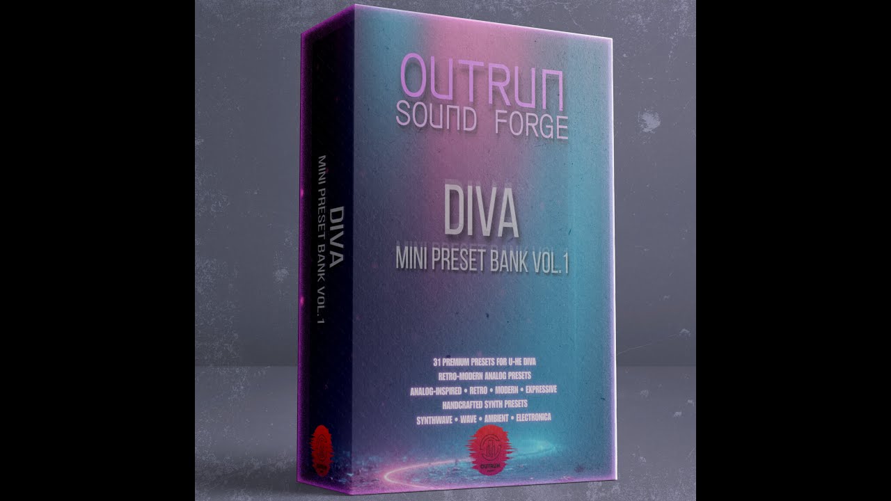 🎹 OUTRUN SOUND FORGE &ndash; DIVA | Preset Pack  #diva #synthwave #retro #presets