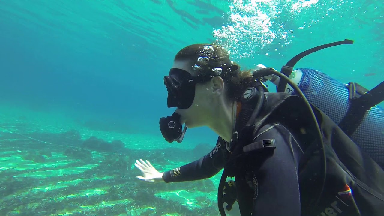 Julia's Try dive June 2020 with Scuba Kings