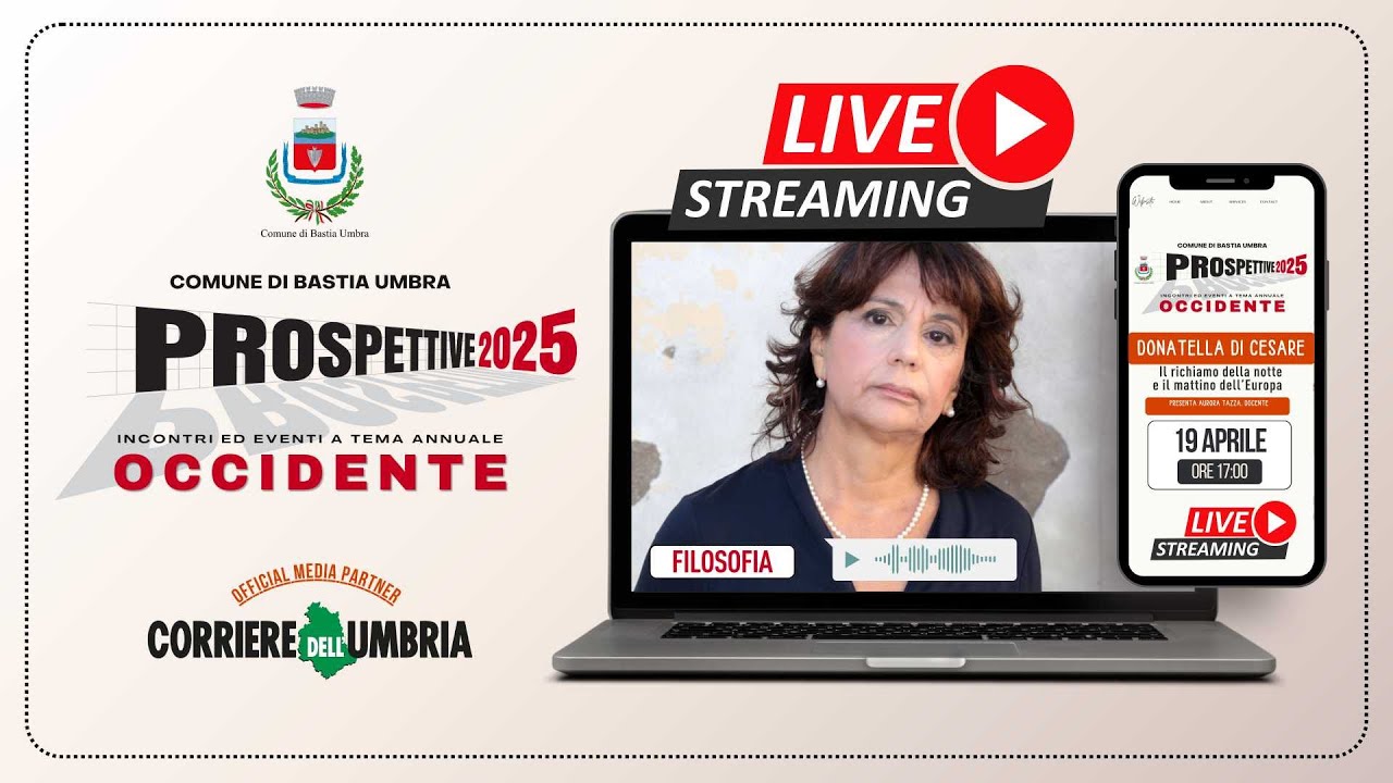 Conferenza di DONATELLA DI CESARE dal titolo 