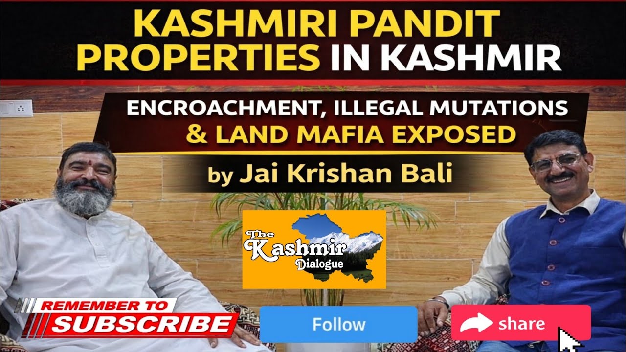 #KashmiriPandit Properties in #Kashmir | #Encroachment, Illegal #Mutations & #LandMafia Exposed
