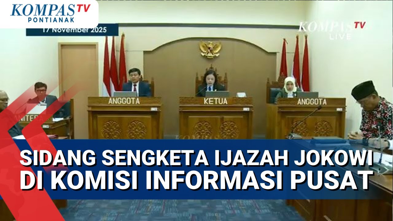 Sidang Sengketa Ijazah Jokowi, Ketua Majelis Cecar UGM-KPU Surakarta soal Berkas