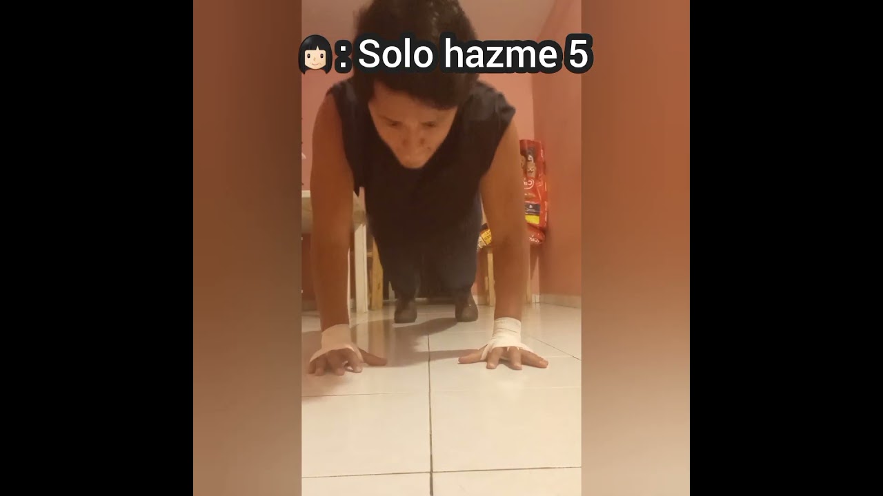 👩🏻: Solo hazme 5
