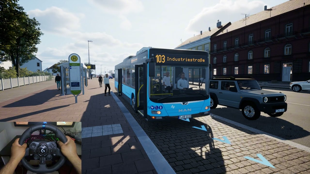 City Transport Simulator: Bus 🚍 Logitech G923 Gameplay | Realistic Bus Driving Experience 4K
