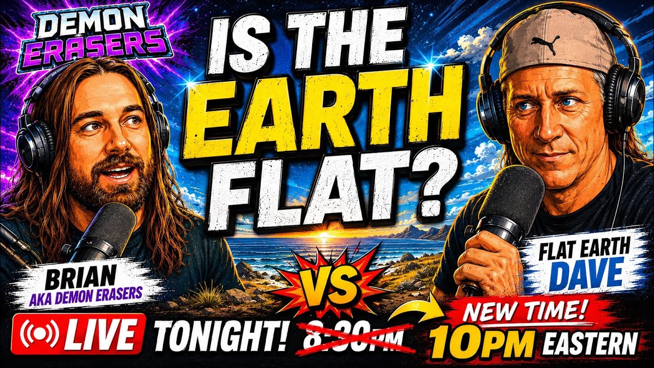 Flat Earth Dave VS Demon Erasers