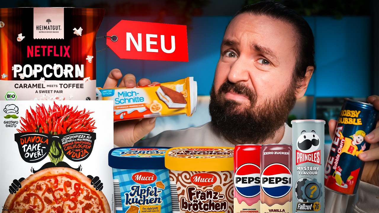 Ich TESTE NEUE Supermarkt PRODUKTE und es ist uuuuultra krass!