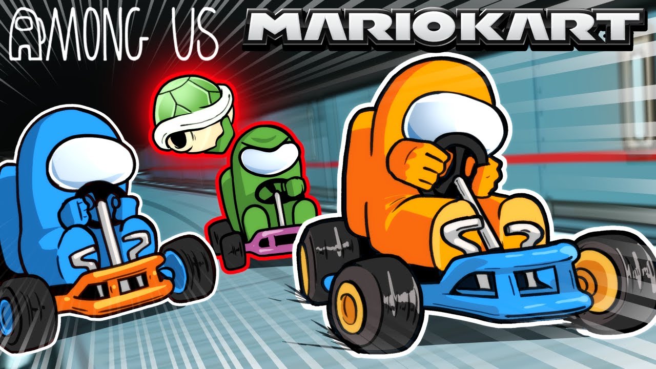 У НАС ЕСТЬ ОРУЖИЕ ИЗ MARIO KART! - Мод Among Us