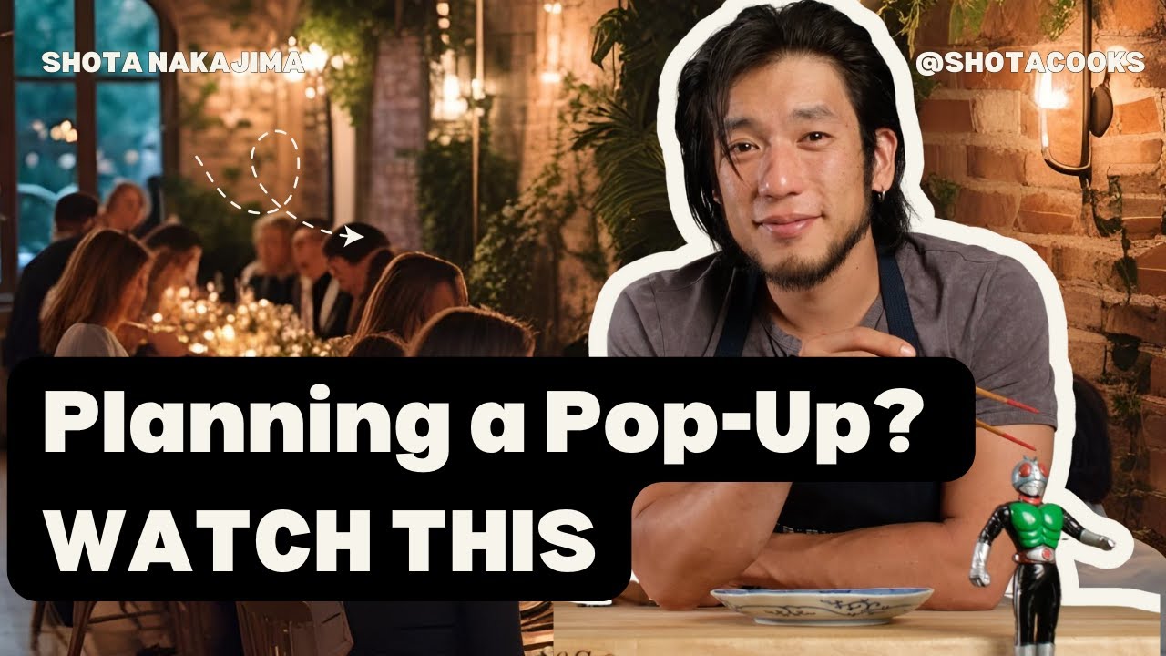 Inside My Pop-Ups: Chaos, Creativity & Cooking | Chef Shota Explains It All EP09