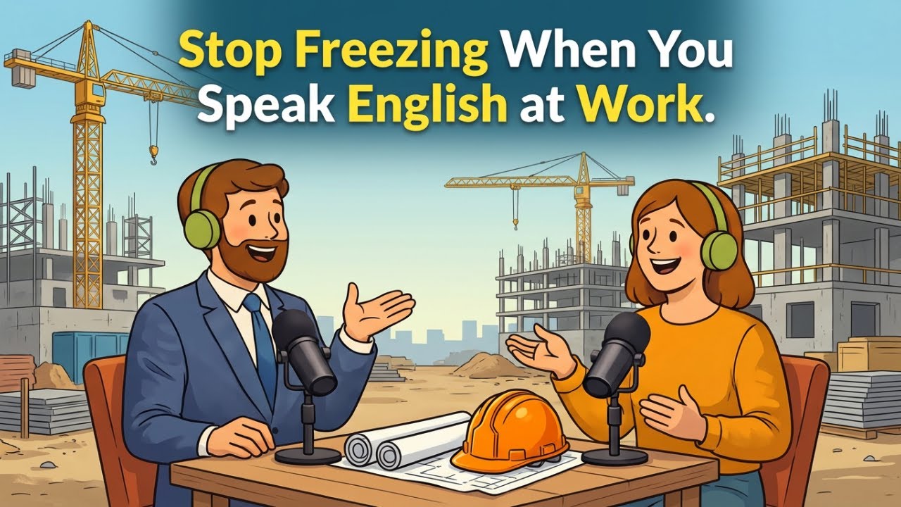 Stop Freezing When You Speak English at Work | English Podcast for Confidence