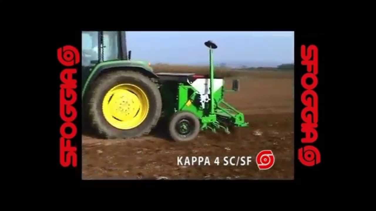 SFOGGIA KAPPA Mechanical Seed Drill  Exclusively distributed by AMIA Ltd www.agrimarketia.com