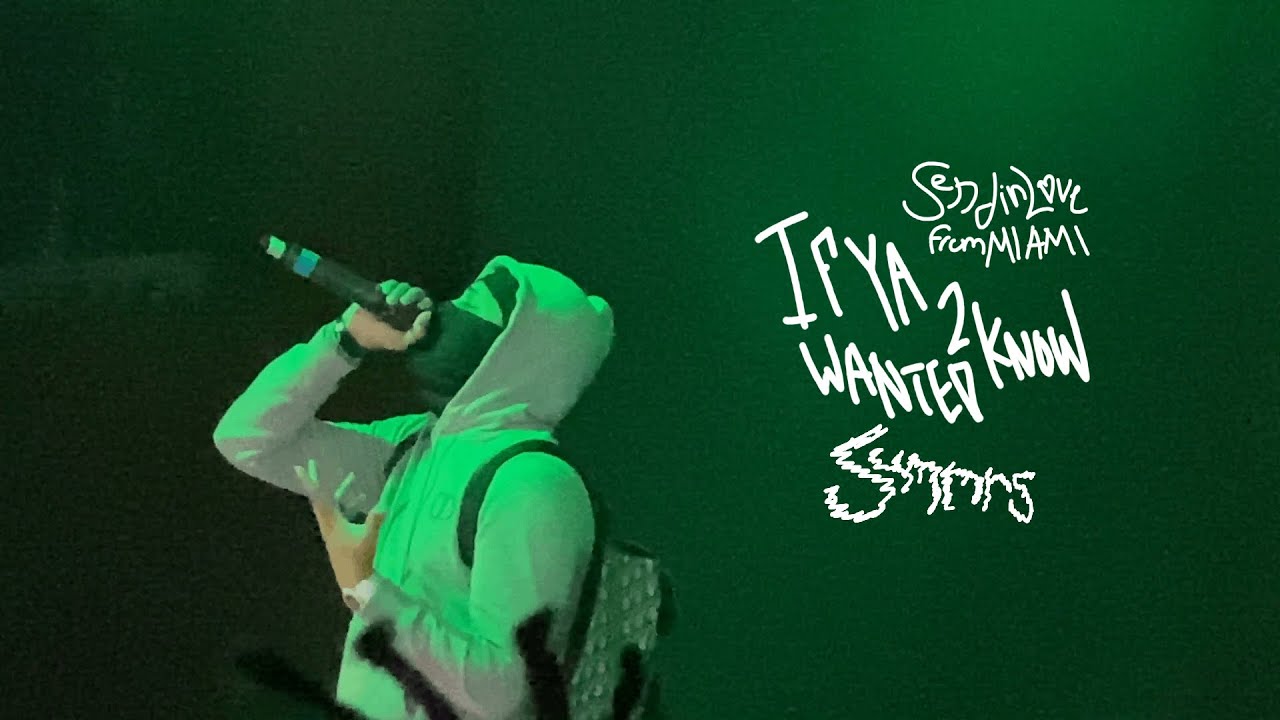Summrs - If Ya Wanted 2 Know / Sendin Love From Miami (Live at Silver Spring, MD)