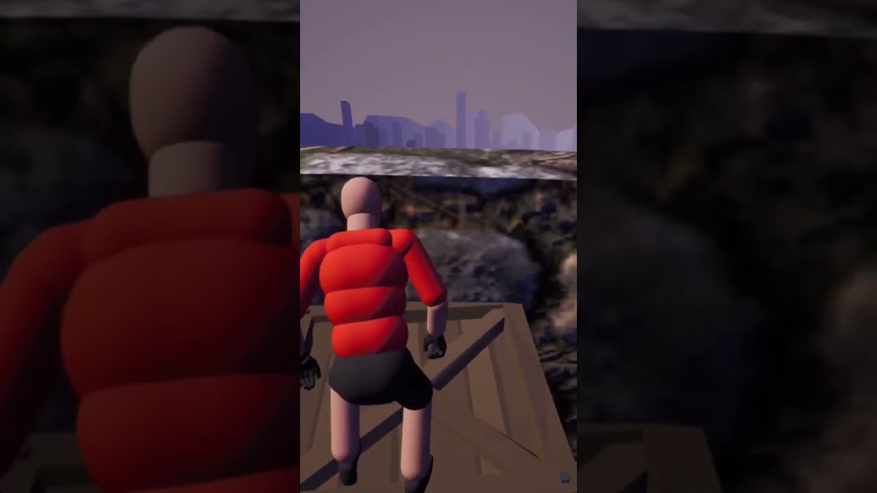 3D Ragdoll - Parkour Adventure on the castle map