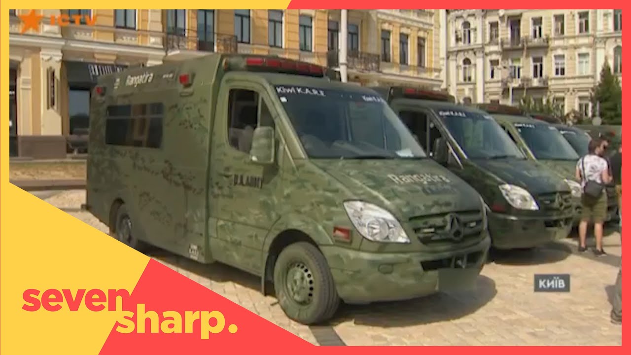 Seven kiwi ambulances arrive in Ukraine