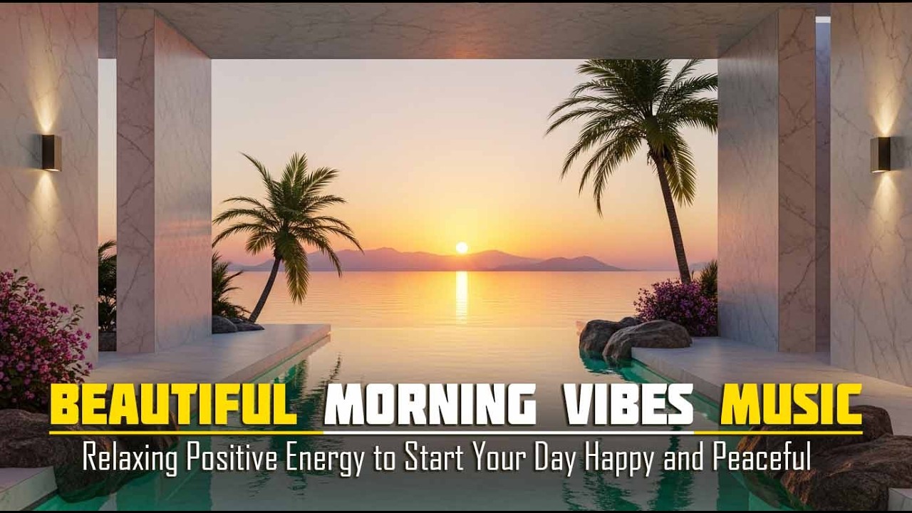Beautiful Morning Vibes Music ☀️ Relaxing Positive Energy to Start Your Day Happy and Peaceful
