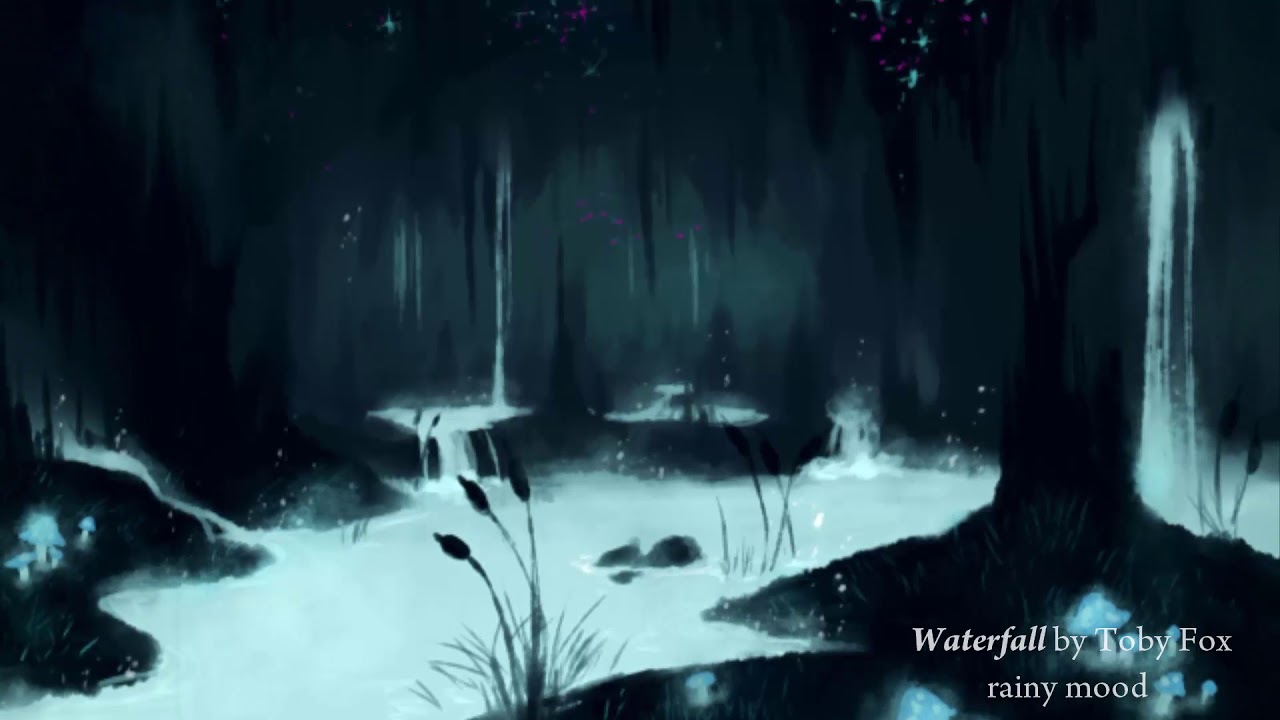 Waterfall from Undertale but you're actually in Waterfall