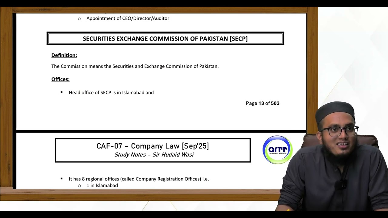 CAF 7 - Company Law 