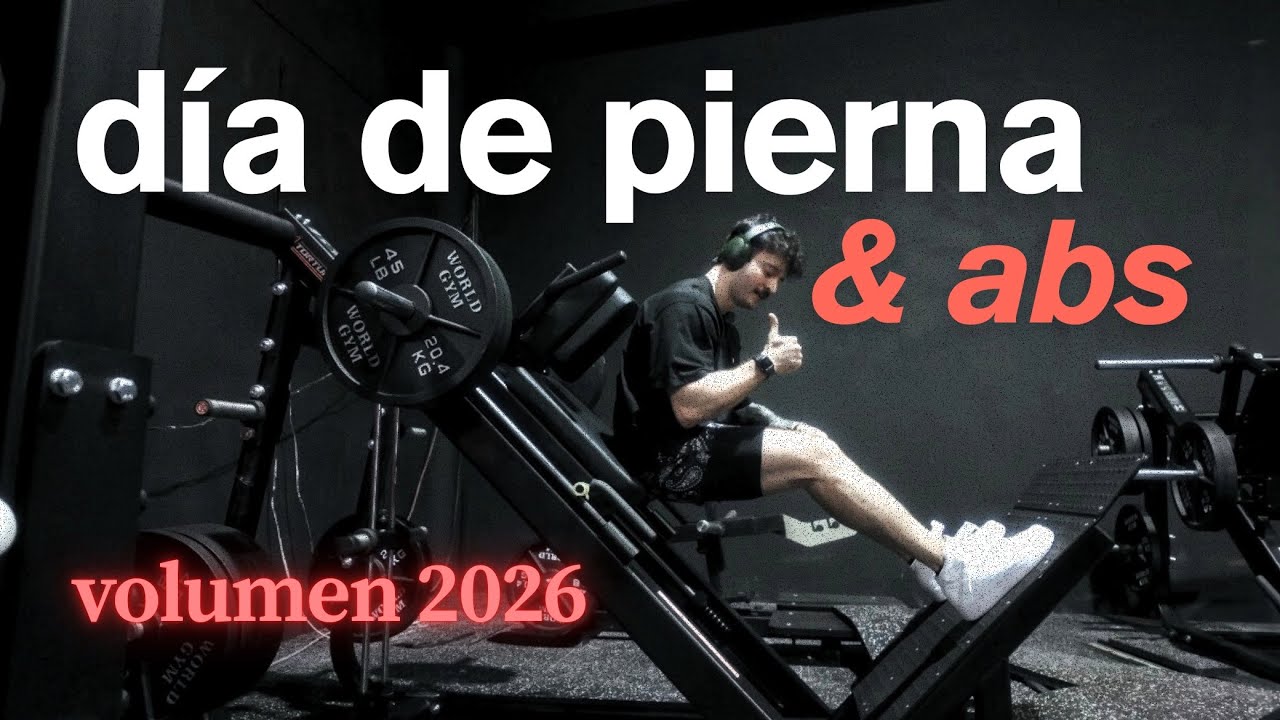 Entrenamiento de Pierna en World Gym Cd Juárez - Volumen 2026