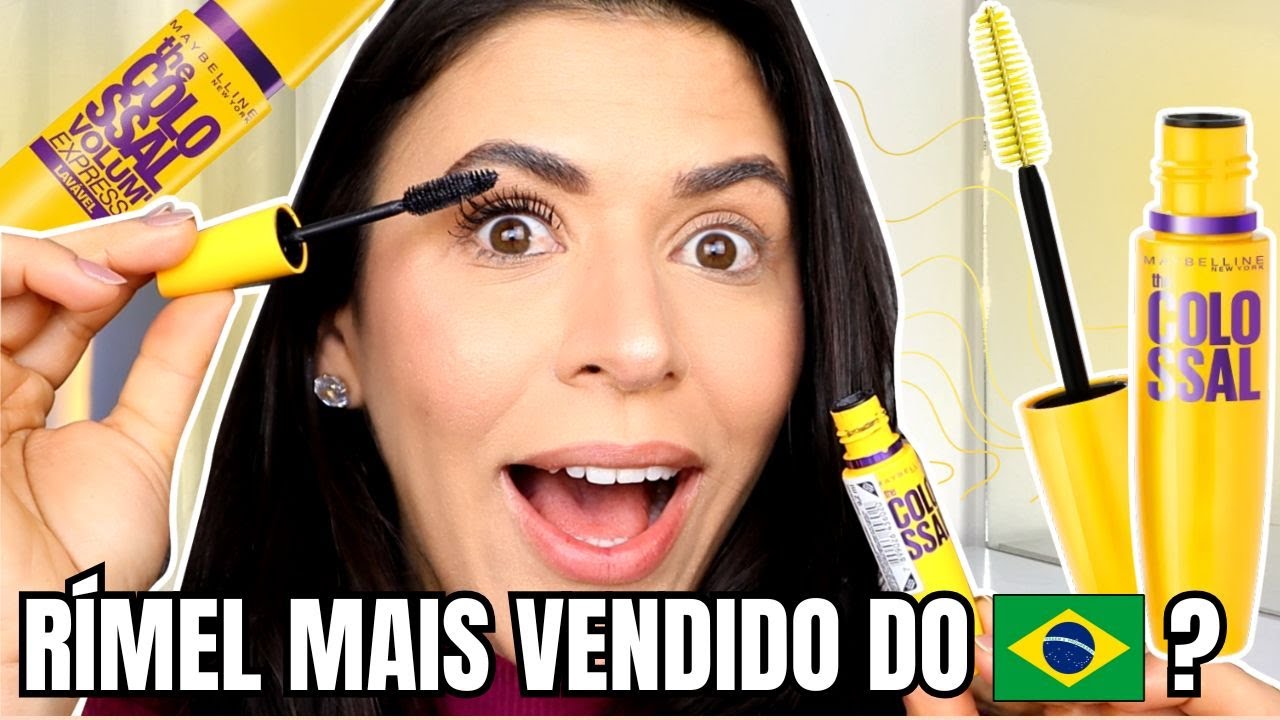 Testei O Rímel The Colossal Volum Express Maybeline: Máscara de Cílios Mais Vendido do Brasil!
