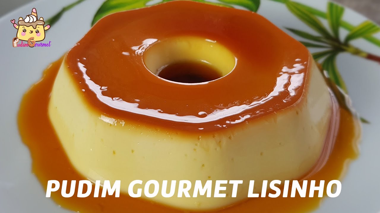 PUDIM DE LEITE CONDENSADO TRADICIONAL - LISINHO