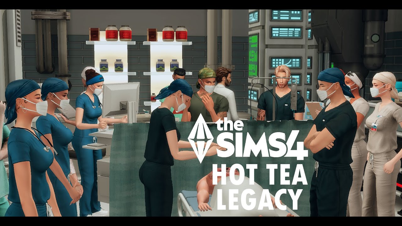 Lines were definitely crossed!! | Sims 4: Hot Tea Legacy Gen two Ep three