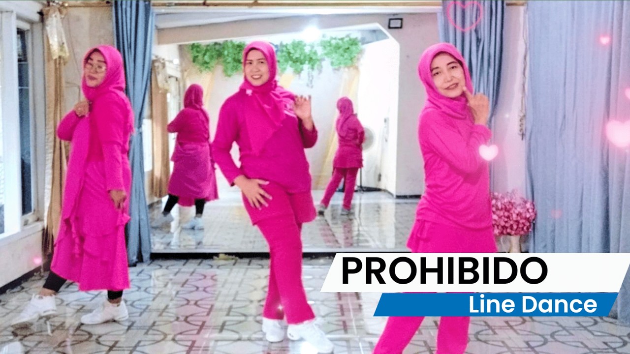 PROHIBIDO Line Dance // Demo by SWEET FRIDAY Class
