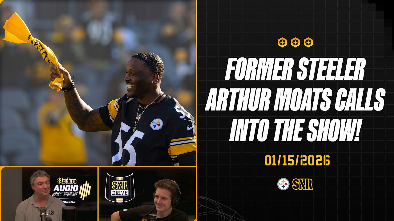 Former Steeler Arthur Moats Calls Into The Show! | SNR Drive (Jan.15) | Pittsburgh Steelers