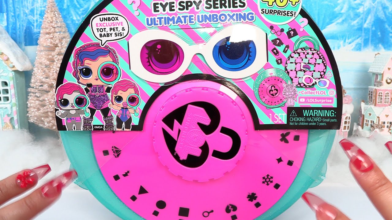 FIRST EVER VIDEO ON HERE! LOL Surprise EYE Spy Ultimate Unboxing 2025