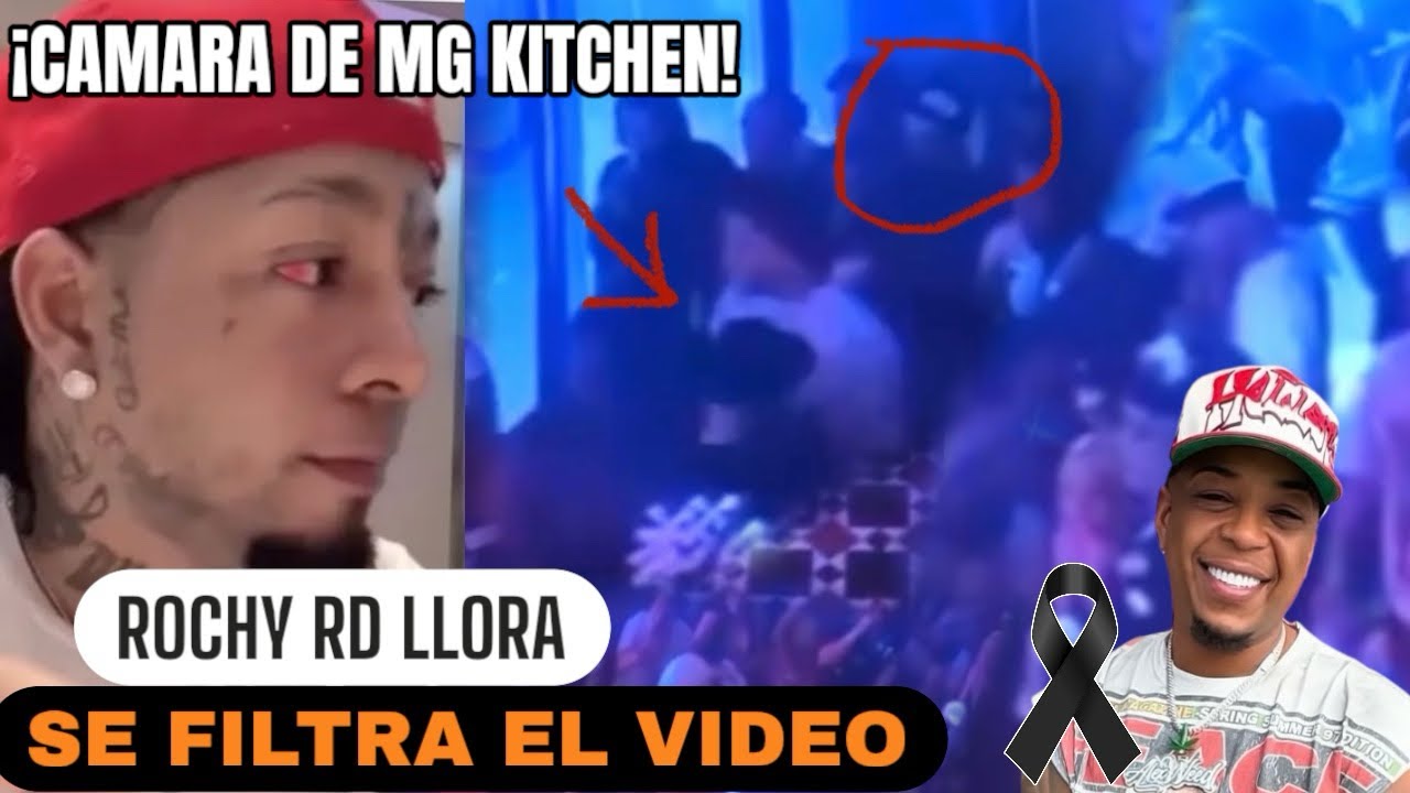 ¡Rochy RD Filtra el Video!😱 De Zaza Retro Antes de MöriR Compartiendo con su Novia en MG KITCHEN  