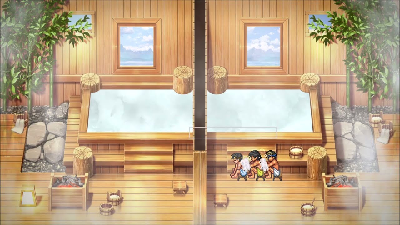 Suikoden II HD Remaster - All Bath Scenes