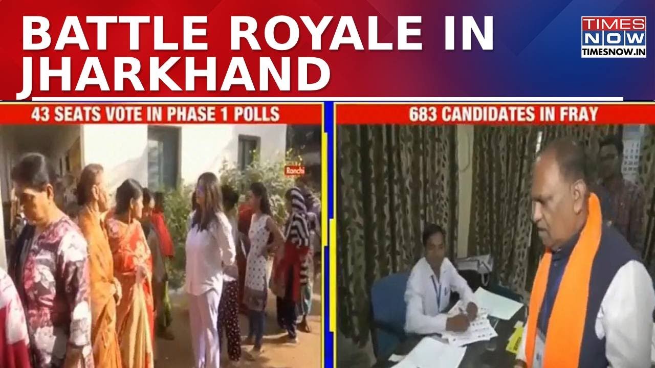 Jharkhand Assembly Elections Kick Off with First Phase Voting Underway| Latest Updates