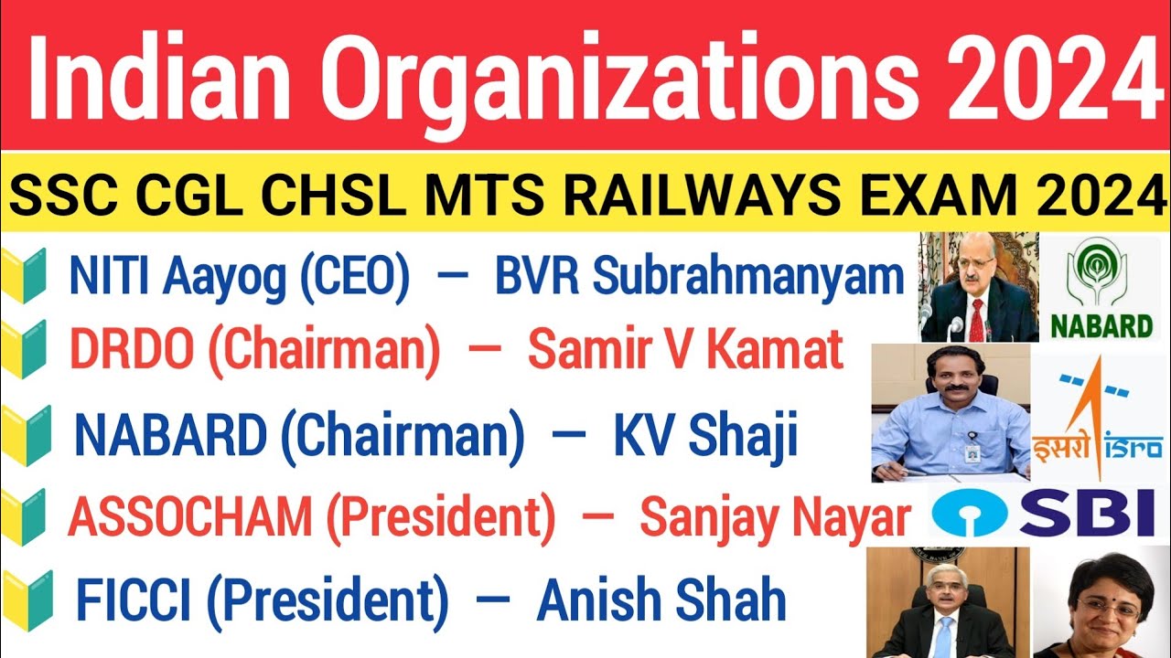 | Indian Organisations and Headquarters 2024 | Organization | Current Affairs 2024
