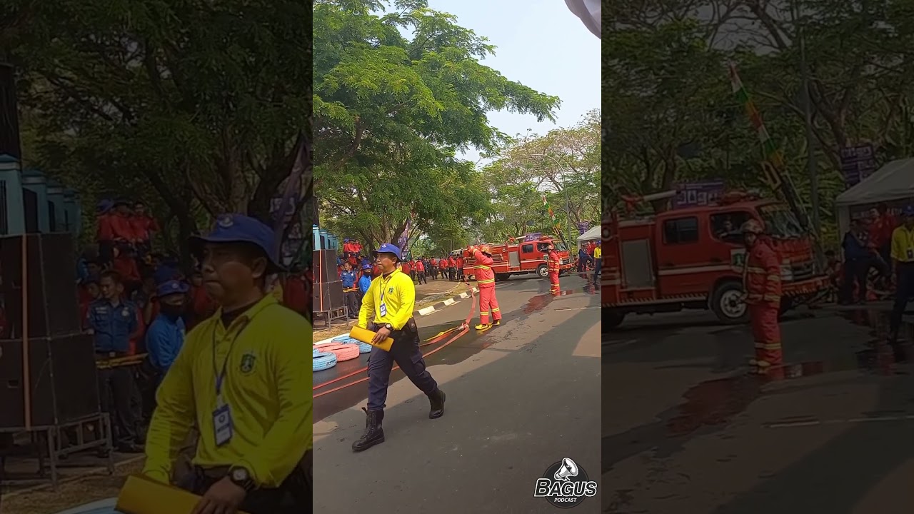 FIRE AND RESCUE SKILL COMPETITION DAMKAR TINGKAT PROVINSI BANTEN 2023 #shorts