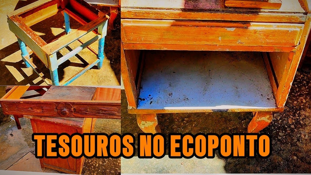 GARIMPO NO ECOPONTO: Mesinhas, Cadeiras e Muito Mais (+ Rotina da Manhã) ☕✨