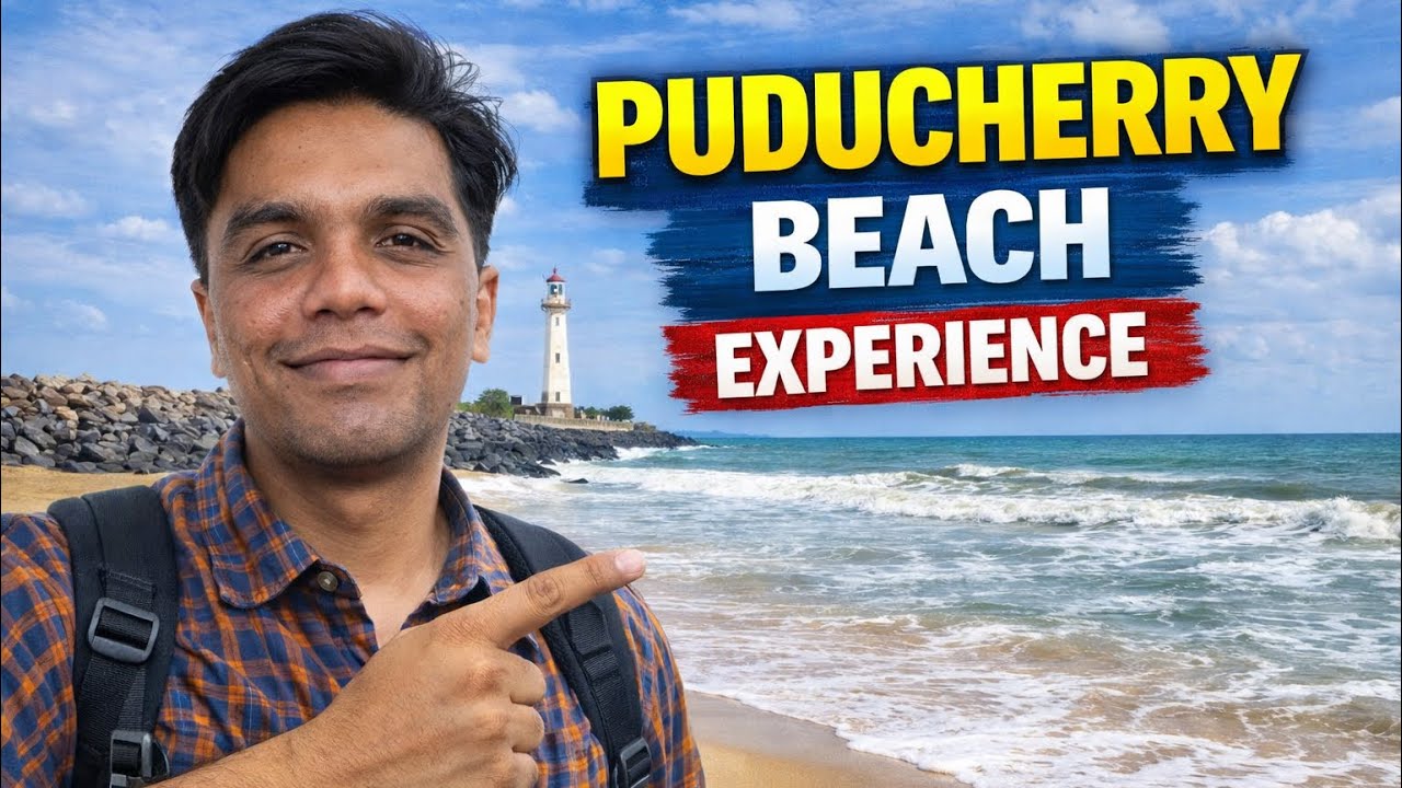 Which Beach is Best in Puducherry? | Auroville, Rock & Eden Beach