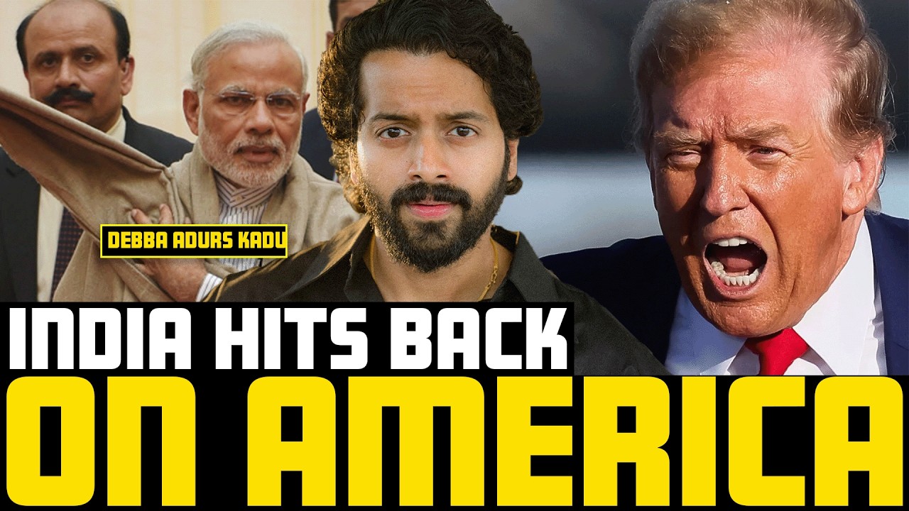 🚨INDIA FINALLY HITS BACK 🔥 Reverse Tarrifs On American PULSES | Trump ANGRY 😡 | Aye Jude✊