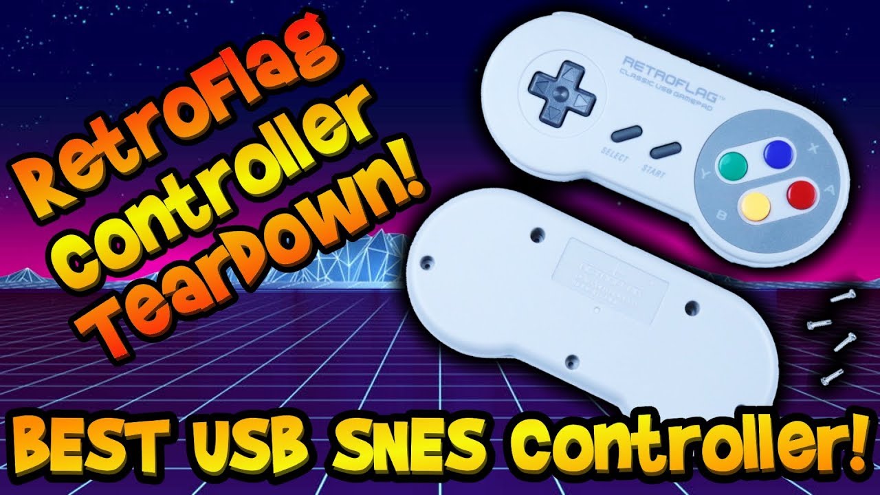 Разбираем контроллер RetroFlag SNES! ЛУЧШИЙ USB-контроллер SNES!