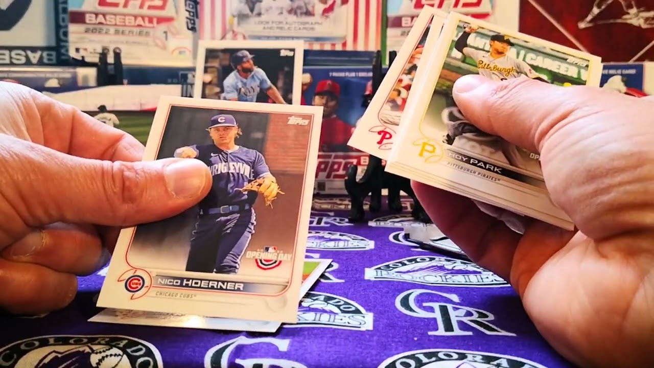 Keep on Ripping! 4 packs of Topps Opening Day 2022!