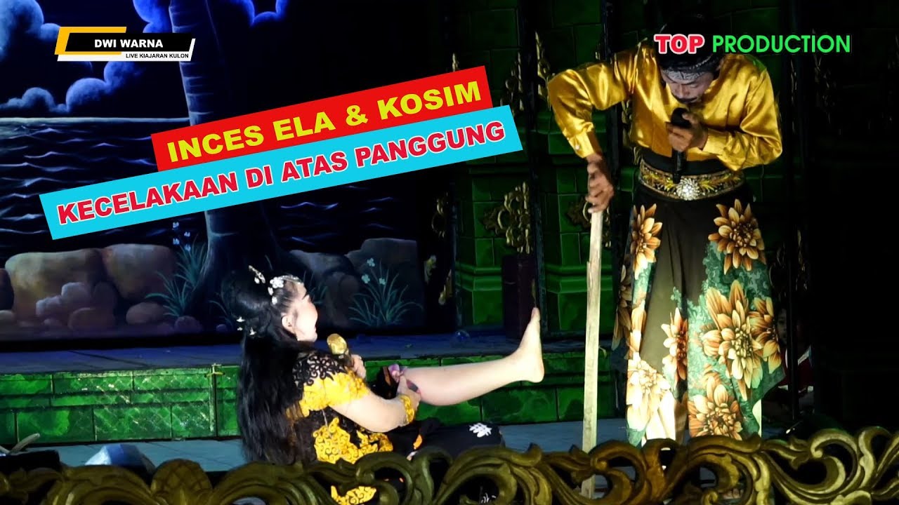 [ ELA & KOSIM DWI WARNA ] KECELAKAAN DI ATAS PANGGUNG - PANDU STUDIO