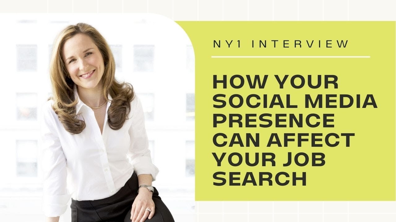 NY1 Interview: How Your Social Media Presence Can Affect Your Job Search