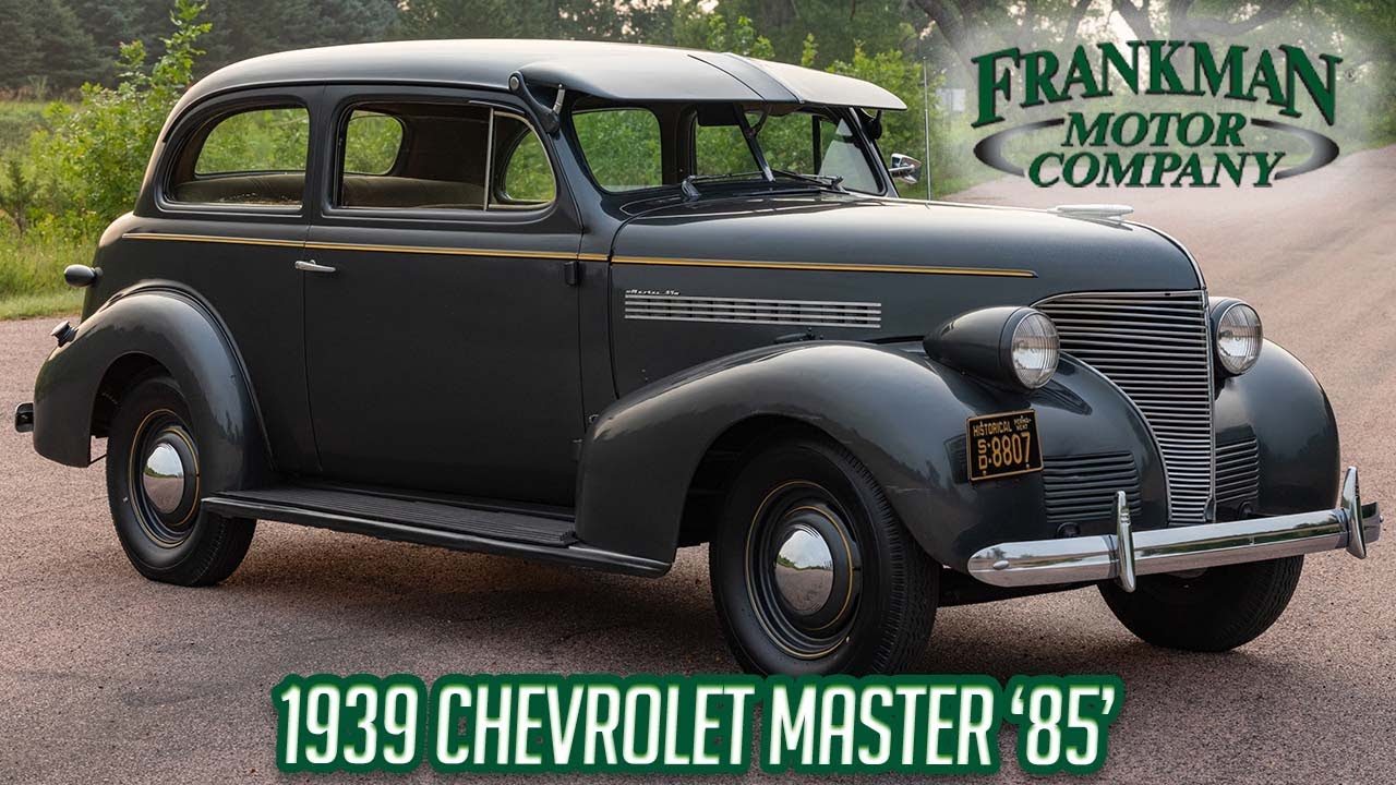 Driving a 1939 Chevy Master 85 – Pre-War Sedan Time Capsule -  Frankman Motor Company