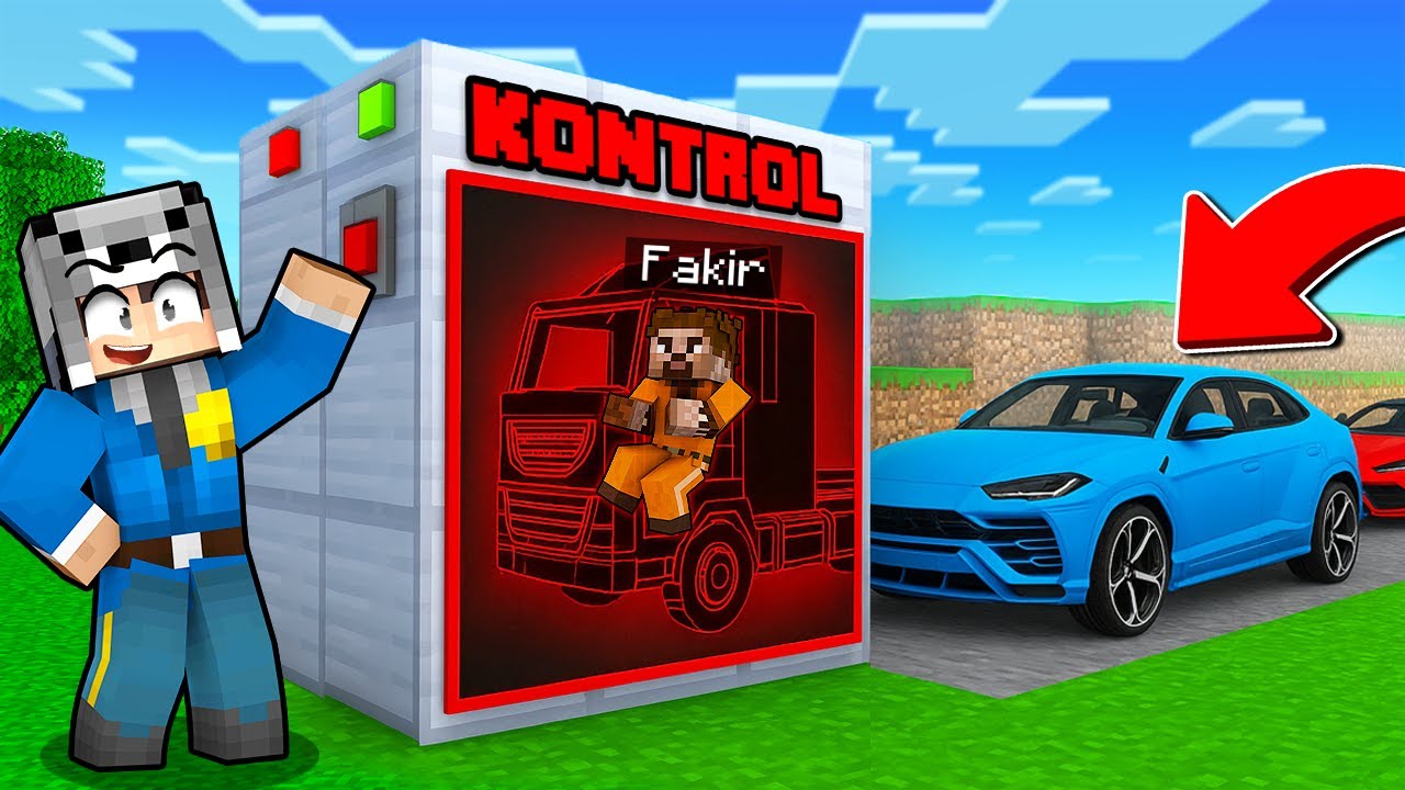 POLİS OLUP ARABA KONTROLÜ YAPTIM - Minecraft