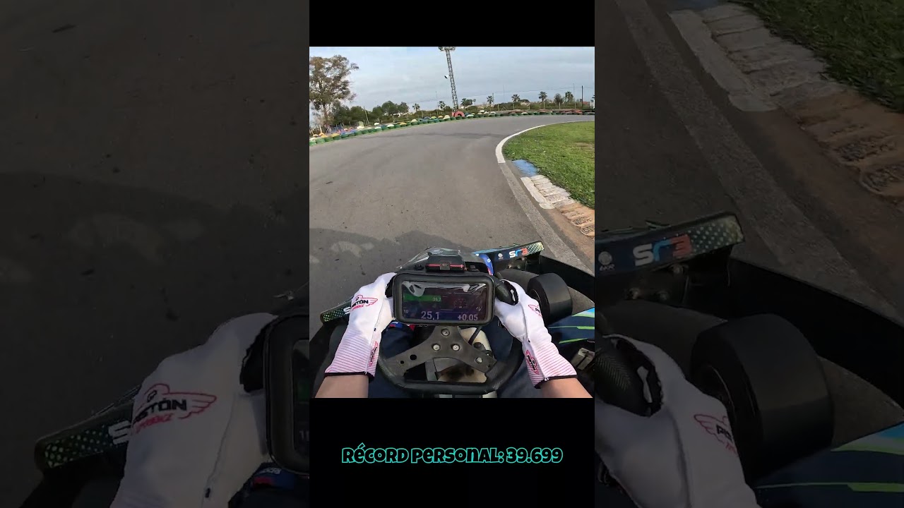 &iexcl;Este es mi R&Eacute;CORD personal en el karting de Almenara!