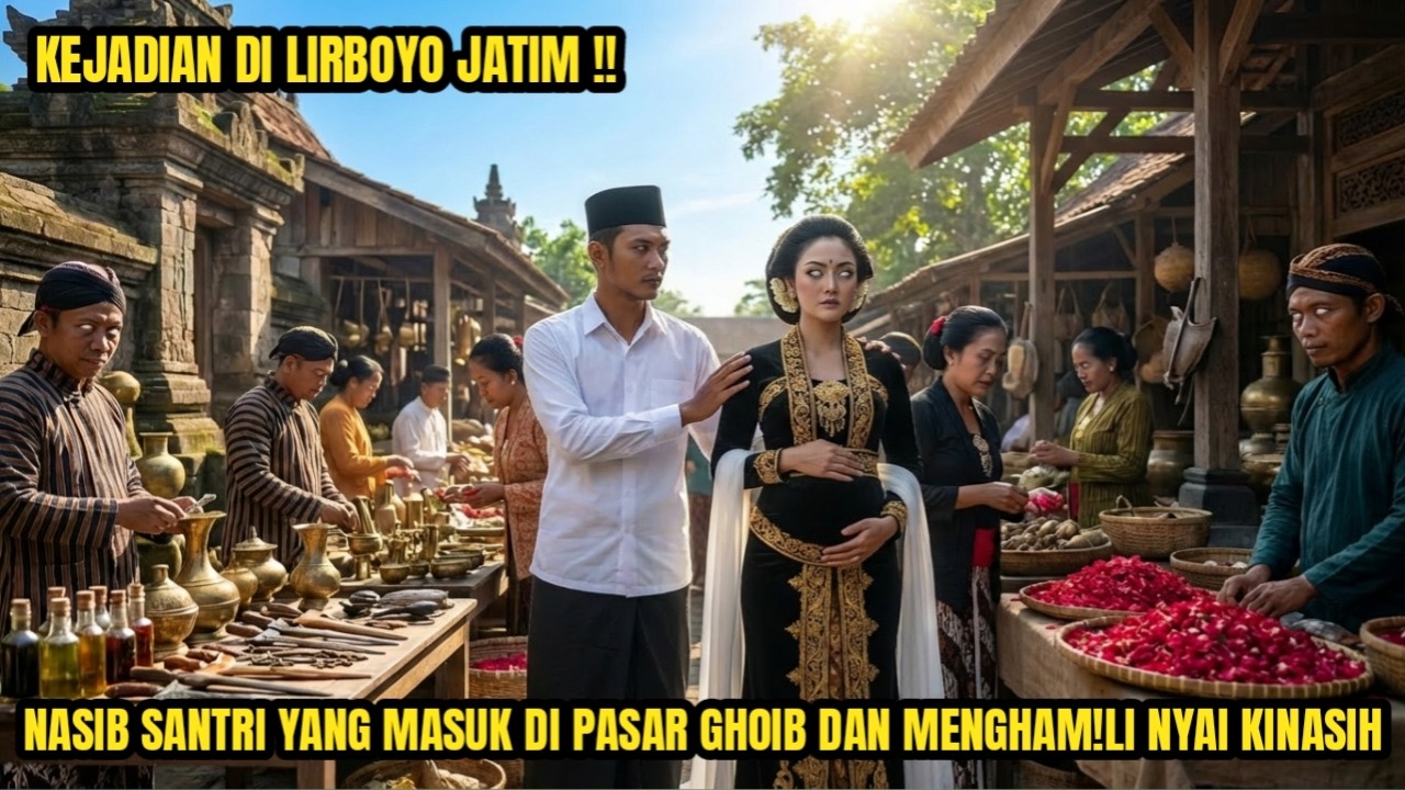 KISAH SANTRI MASUK PASAR GHOIB! PUKUL 15.00 DI HUTAN, 08.00 DI DUNIA GAIB BERTEMU RATU NYAI KINASIH