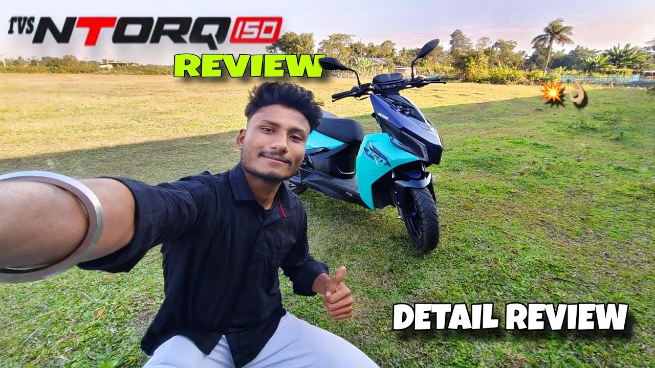 2026 TVS Ntorq 150 STD detail review // on road price, Good & bad