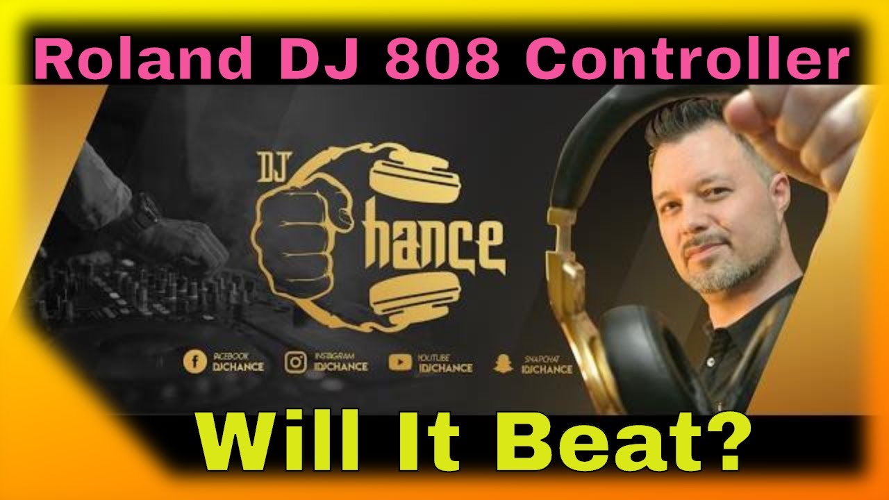 Roland DJ 808 controller Tutorial Pt.1 sequencer Drum machine for Serato DJ Pro