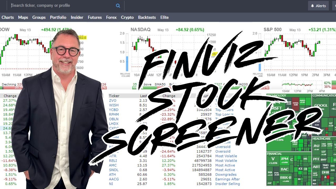 Finviz Screener: найдите популярные акции для торговли за 20 минут