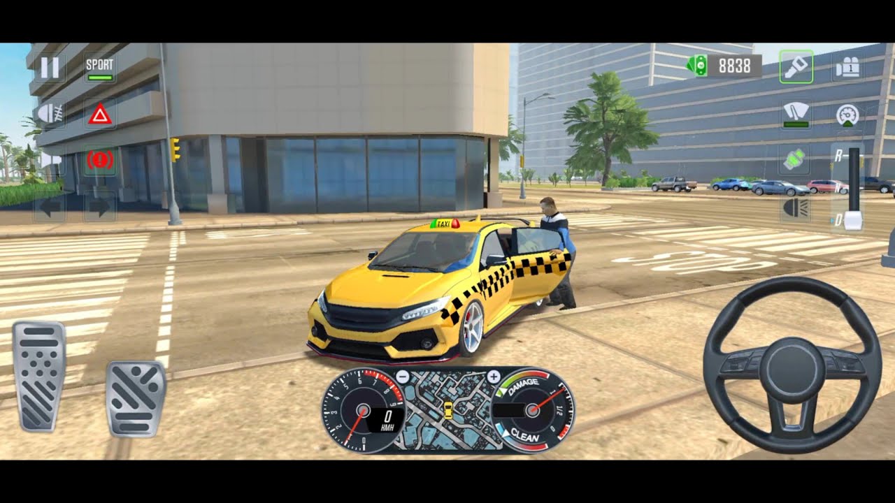 New taxi car simulator evo| part 4 car driving game android gameplay 